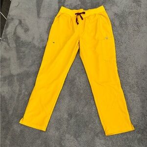 Figs Yellow Women's Cargo Pants